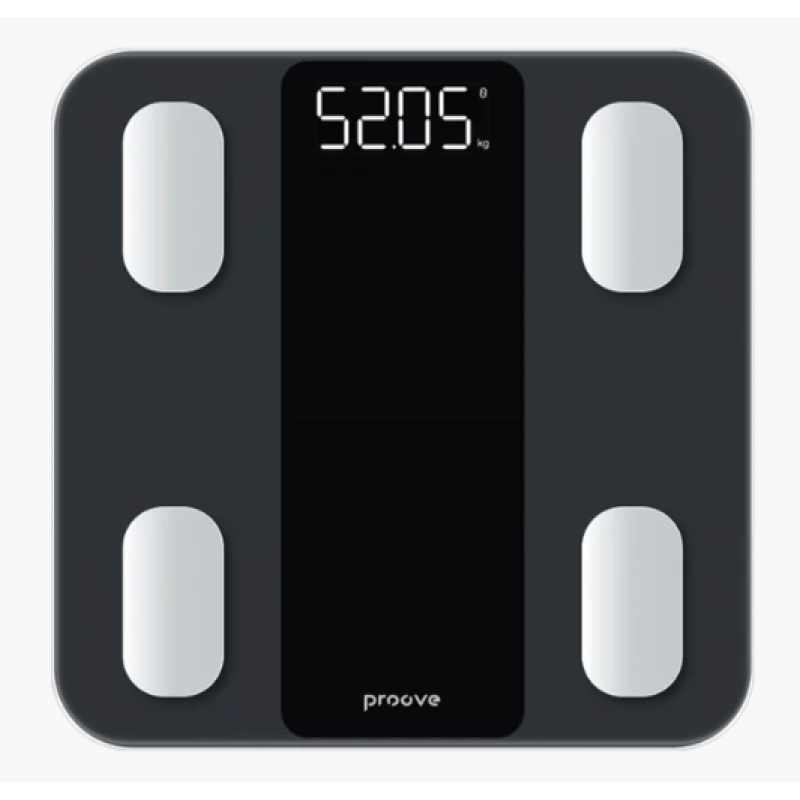 Proove Metrix Viedie Ķermeņa Svari ar Bluetooth – Līdz 180 kg